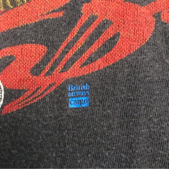 Original YES Concert Band Tee Drama Tour 1980 Chicago Amphitheater Vintage Fade - Picture 7 of 9